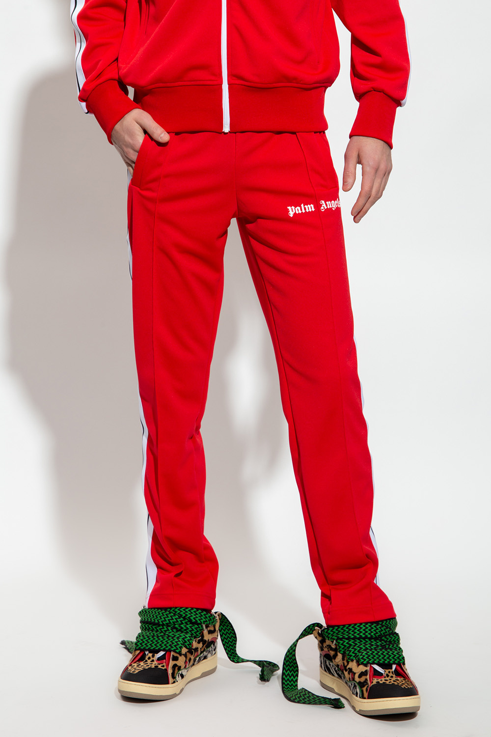 Palm angels best sale red sweatpants